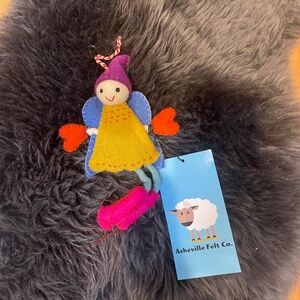 Felt angel/fairy ornament doll
